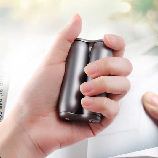 Stress-Relief Magic! Double-Barrel Metal Roller Fidget Toy – Your New EDC Must-Have